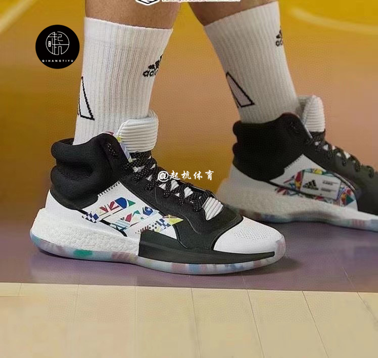 Adidas Marquee Boost FIBA男子世界杯限定 实战缓震篮球鞋EG1538
