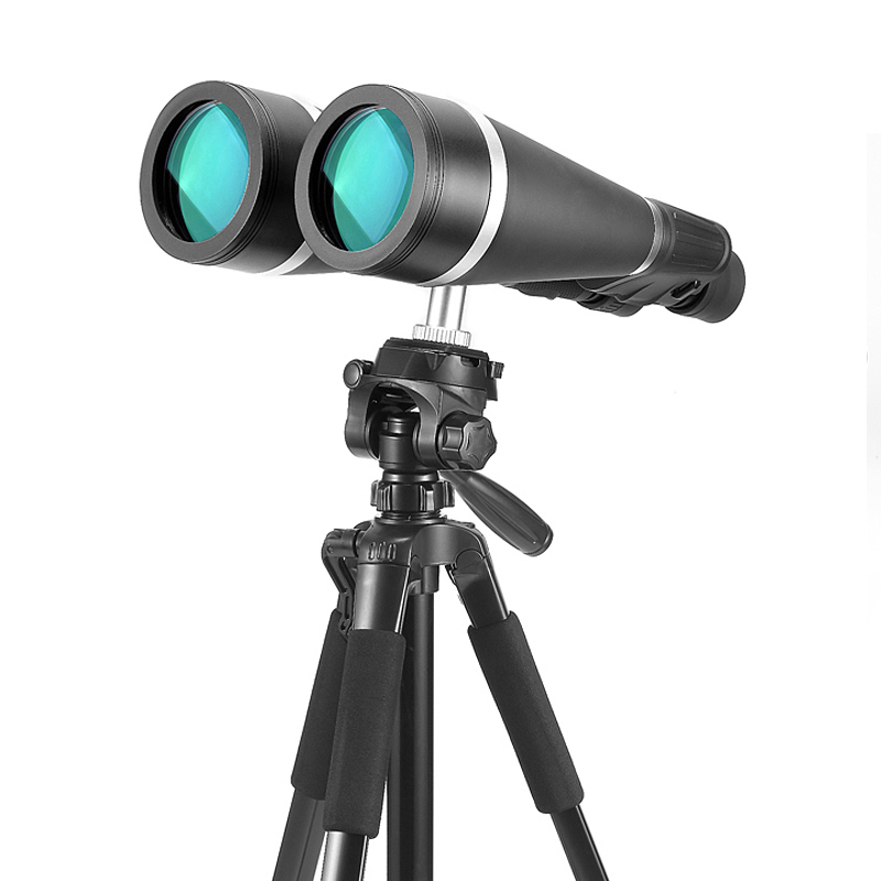 惟博双筒望远镜天霸大口径带定位支架高倍高清专业级微光夜视户外