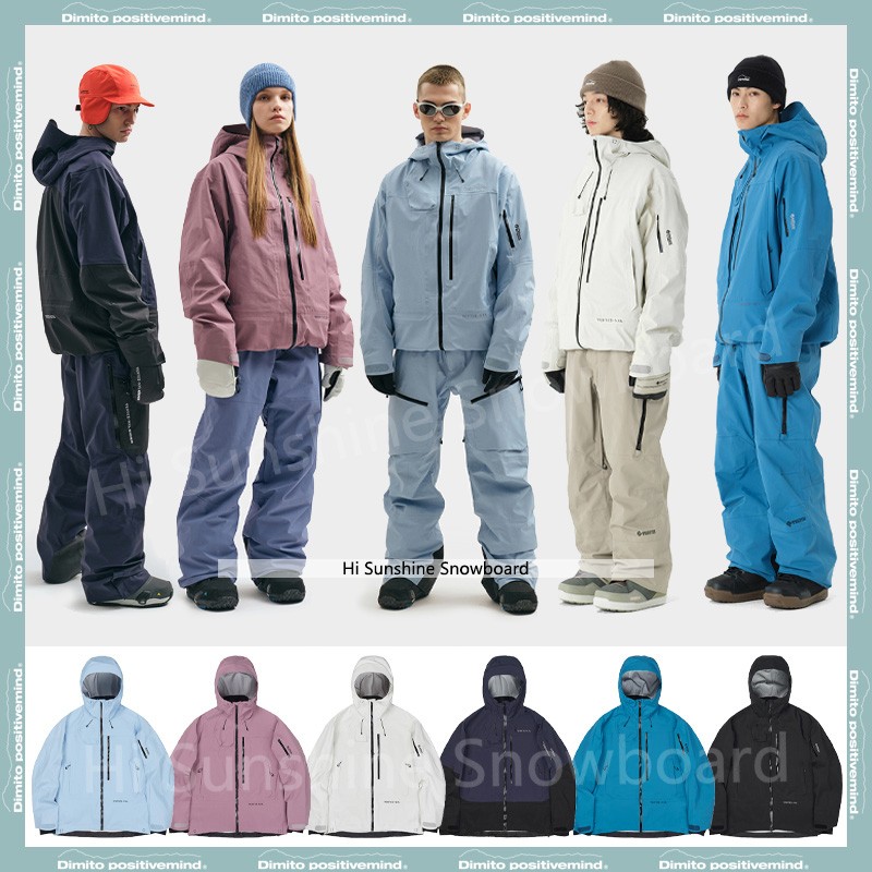 国内现货2324DIMITO韩国滑雪服衣裤双单板男女款高端防水VTX-3L
