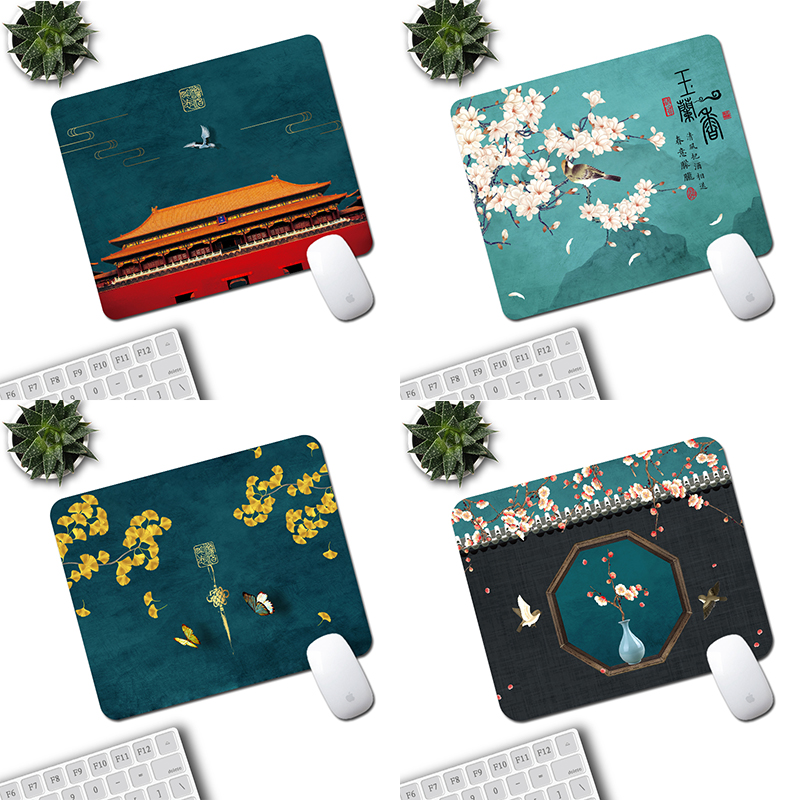 中国风国潮故宫文创古典文化中式复古小号码写字键盘电脑鼠标垫