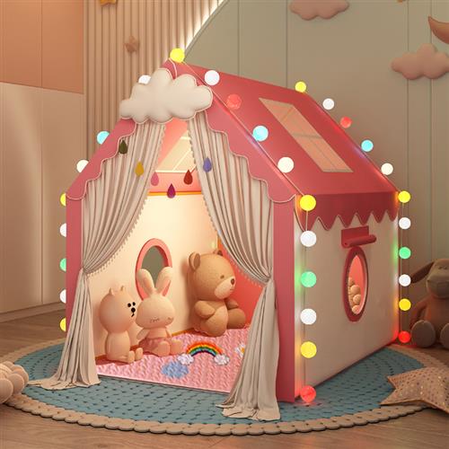 玩具帐篷屋儿童公主女孩梦幻室内分床睡觉小房子男孩神器小型屋