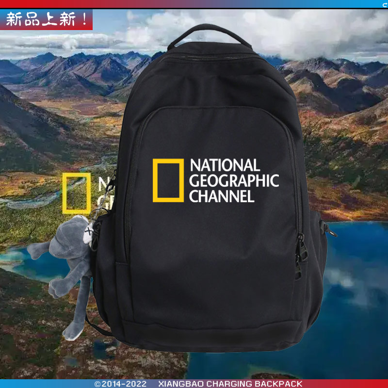 美国国家地理摄影摄像协会旅游户外频道男女双肩背包休闲流行ww
