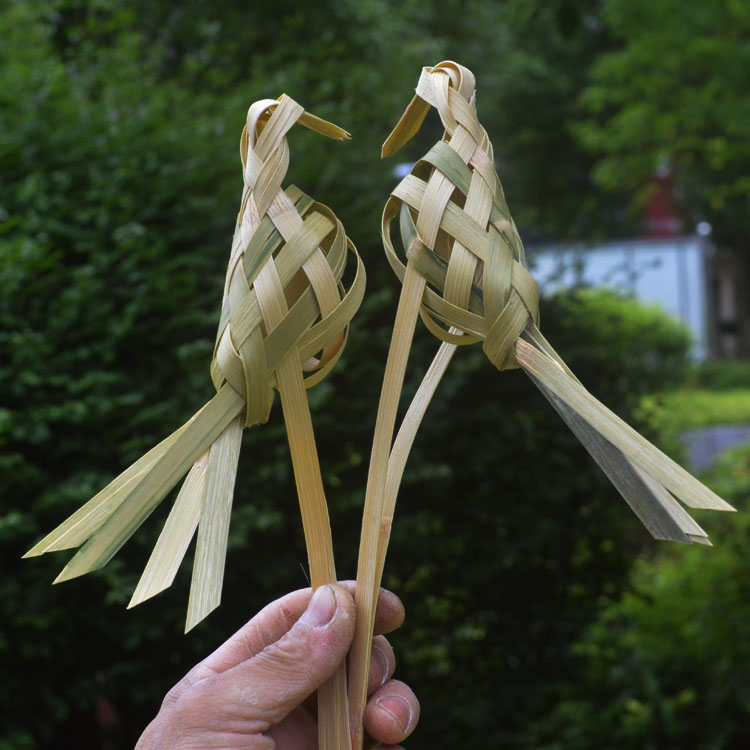 手工竹编趣味鸟可涂鸦工艺品摆件空间装饰品DIY手工道具