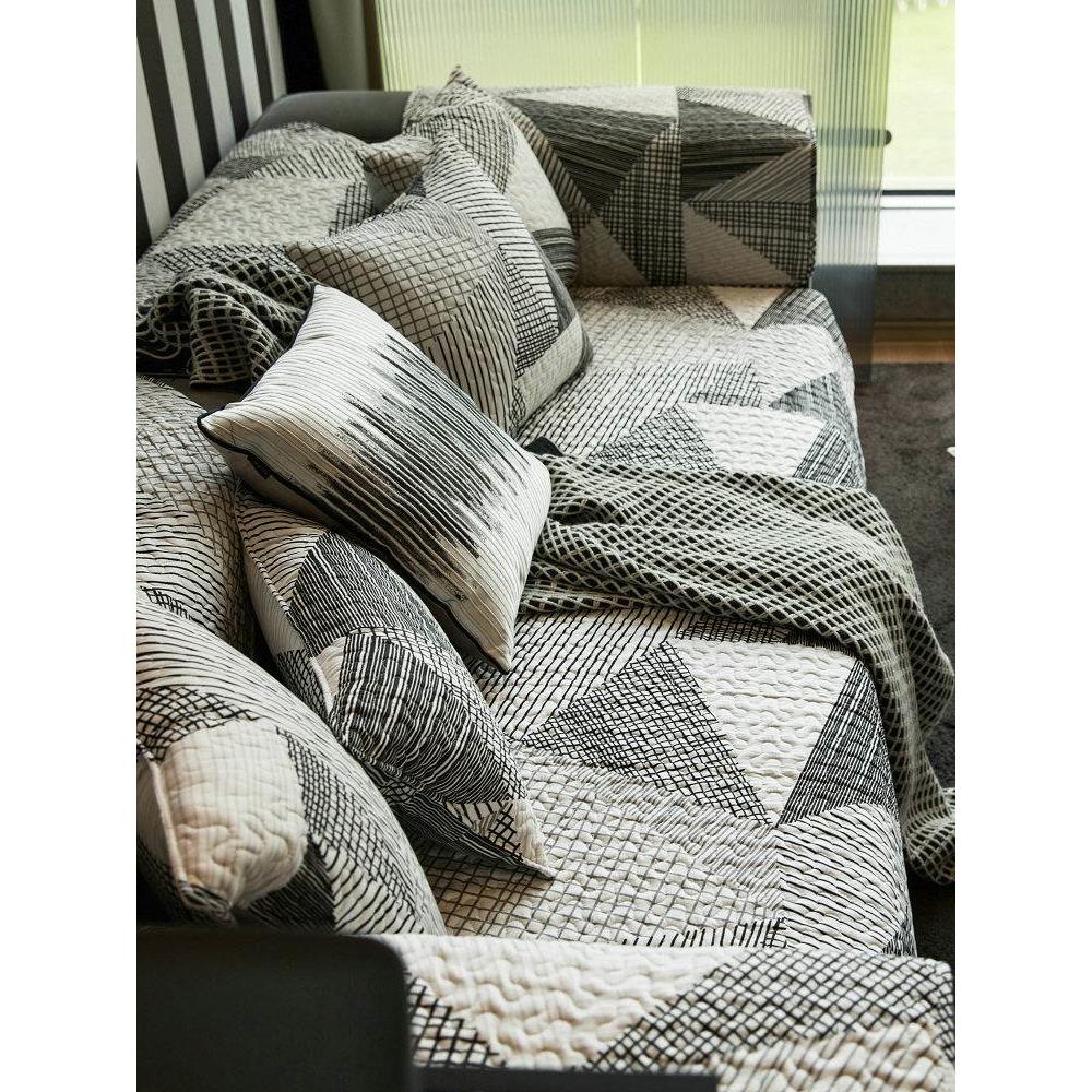 L时尚简约沙发垫四季通用纯棉沙发套罩北欧风防滑耐脏布艺坐垫定