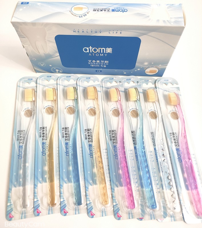 韩国艾多美牙刷成人儿童牙刷软细毛黄金纳米抗菌小头官方正品现货