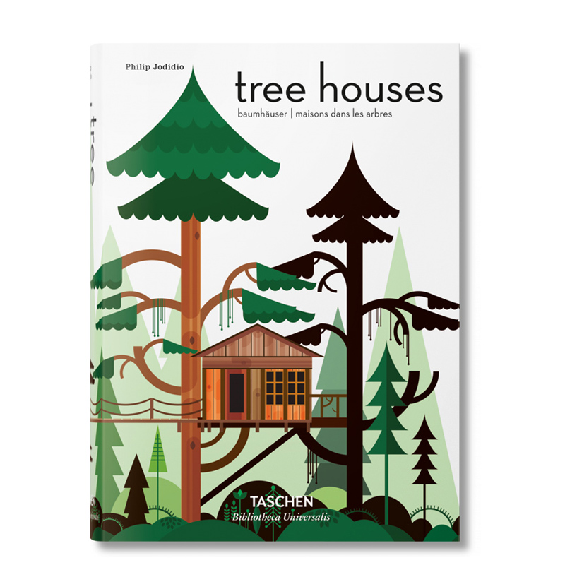 【现货】TASCHEN Tree Houses.Fairy Tale Castles in the Air塔森[图书馆系列]树屋-空中的神话建筑设计画册作品进口原版英文图书