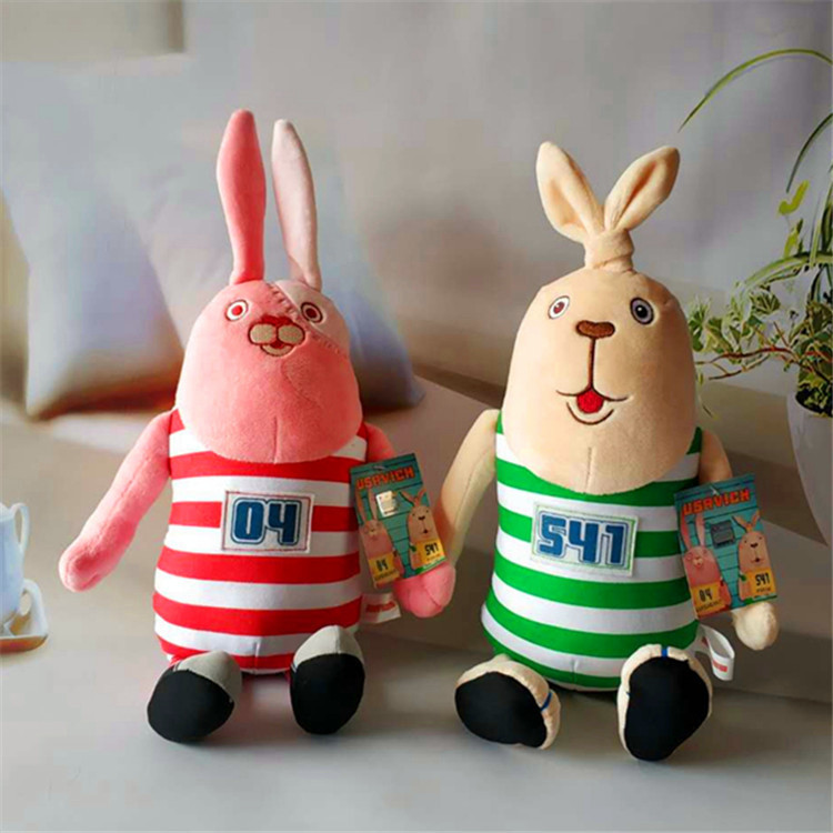 越狱兔兔公仔动漫韩国品牌监狱逃亡兔子日本毛绒玩具可爱玩偶挂件