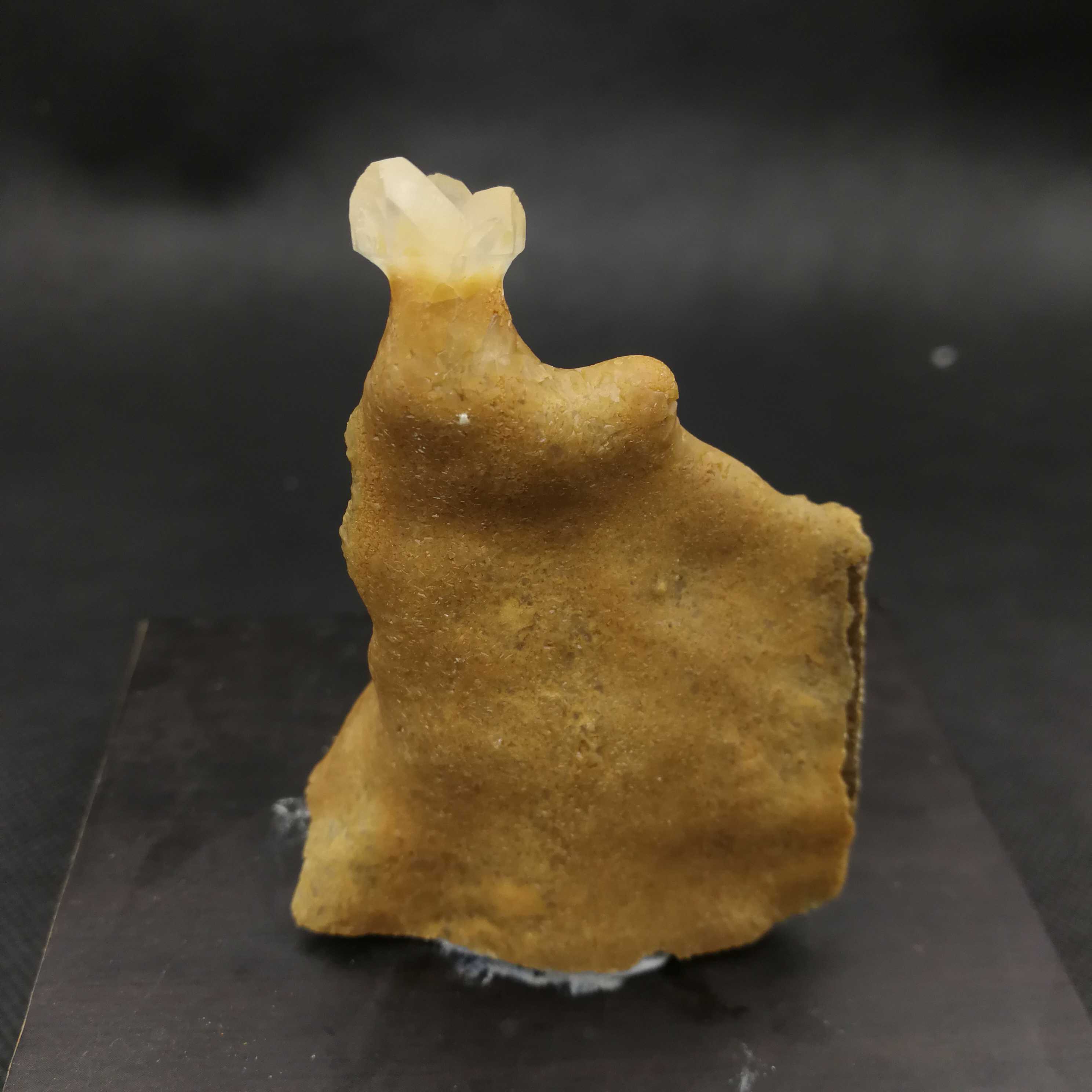 矿物晶体标本 方解石结晶石 一花独秀 矿石原石 科研教学科普收藏