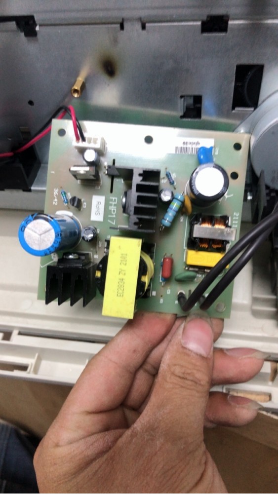 映力FP618打印机电源板 进纸传感器 皮带轮 感应器 齿轮组零件