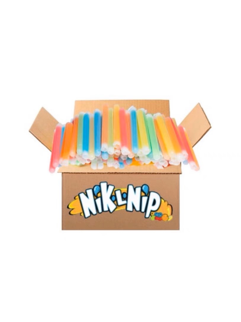 韩国直邮美国Nik L Nip Wax Candy蜡瓶糖蜡棍糖吃播网红抖音同款