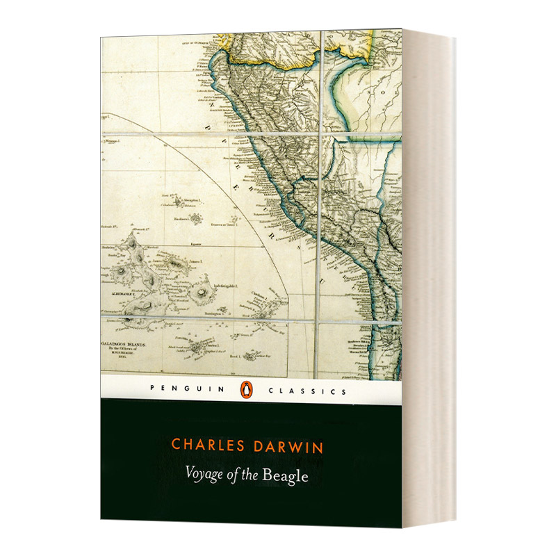 英文原版 The Voyage of the Beagle 小猎犬号航海记 查尔斯·达尔文 企鹅黑经典 Penguin Classics 英文版 进口英语原版书籍