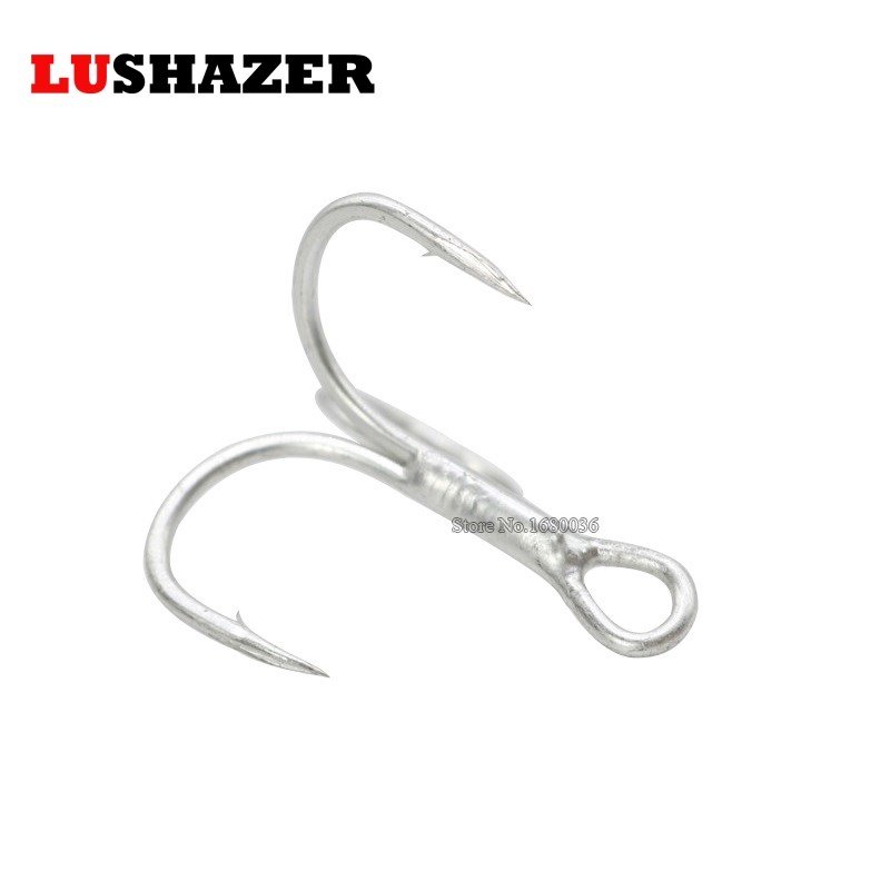 LUSHAZER 8pcs/lot Fishing hook configuration ST41 blood trou