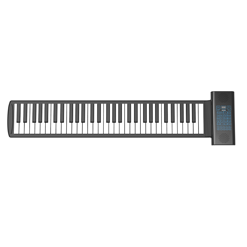 手卷电子钢琴专业88键盘折叠便携式初学者入门家用儿童61键学校用