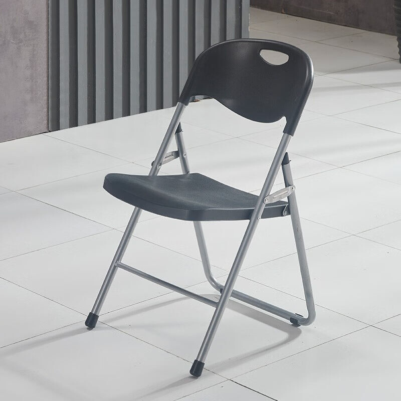 希比希家具加强加厚款培训椅带桌板折叠椅带写字板椅会议椅家用黑
