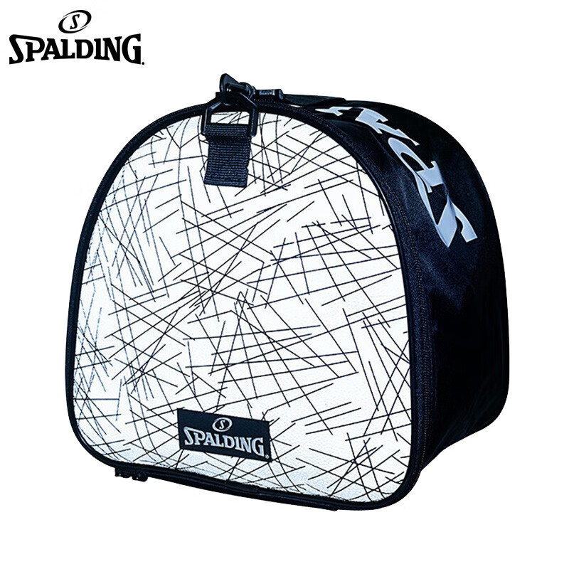 斯伯丁 篮球包一颗装专业篮球运动包运动球包 68-569Y 反光篮球包