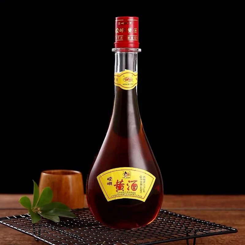 甘肃味道平凉传统工艺黄米酿造崆峒黄酒传统半甜型黍米酒600ml瓶