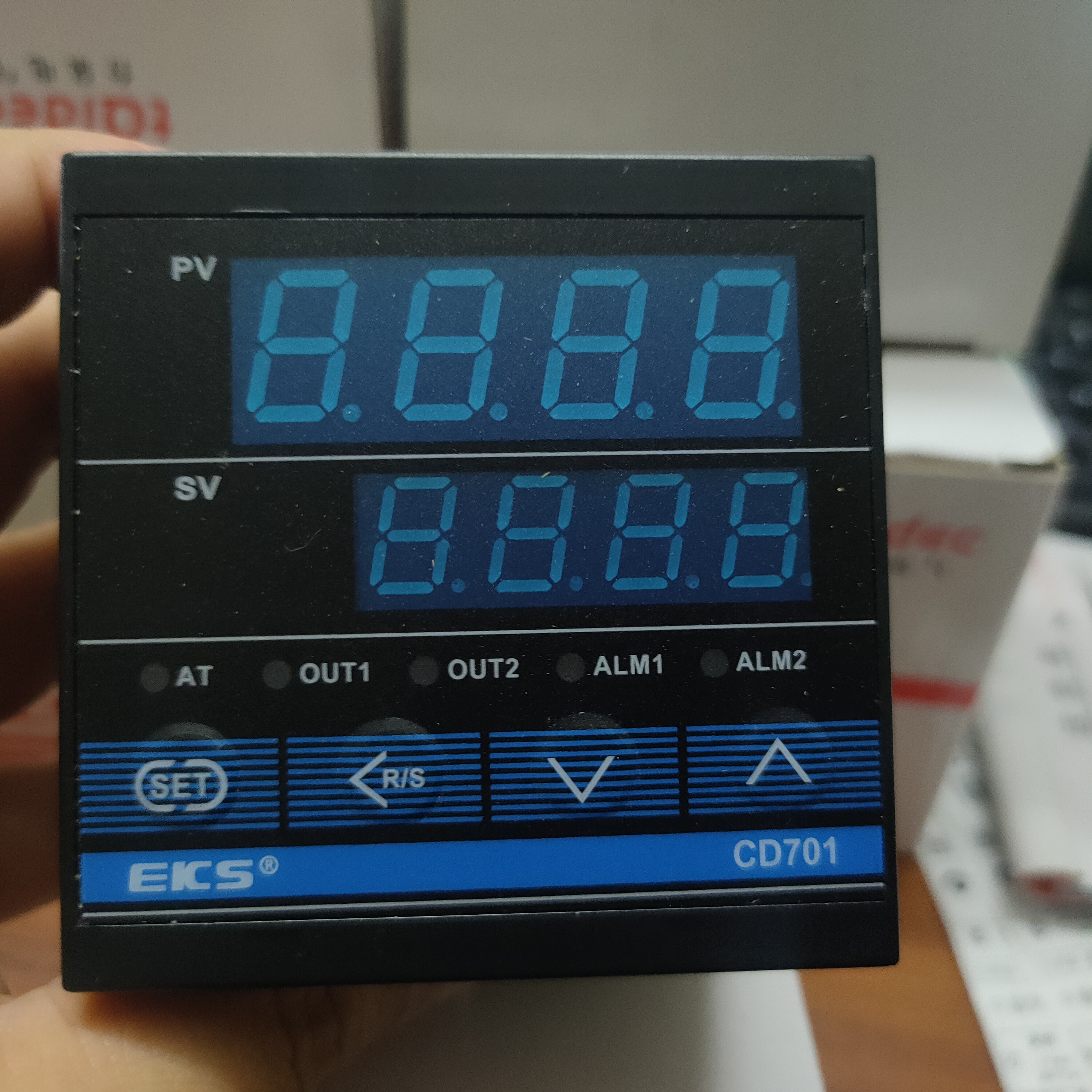 EKS 72智能型数显温控表 CD701 FK02-MAN (K型/继电器/SSR)