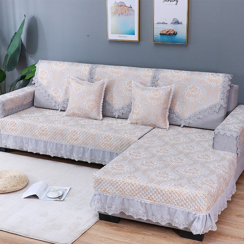 欧式沙发垫四季通用防滑沙发套全包万能套巾全盖坐垫客厅组合布艺
