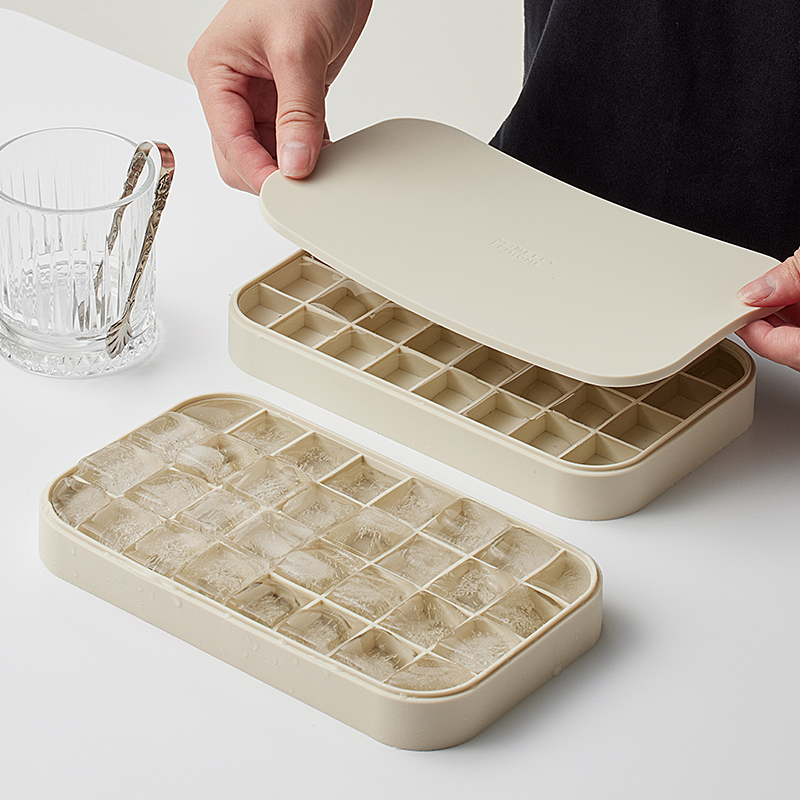 米立风物创意软硅胶冰块模具冰格制冰盒家用辅食盒冷冻格制冰神器