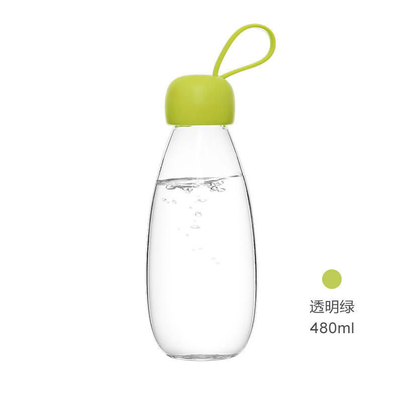 emoi基本生活水杯塑料便携简约水瓶随手杯耐摔儿童杯子女学生韩版