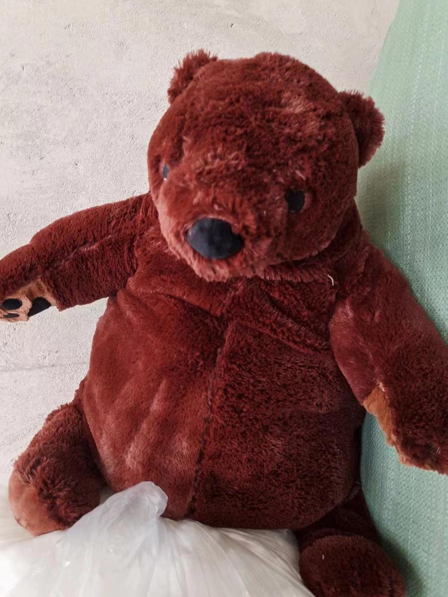 YZ毛绒1米大熊同款毛绒玩具通用抱抱熊大笨熊公仔玩偶大棕熊