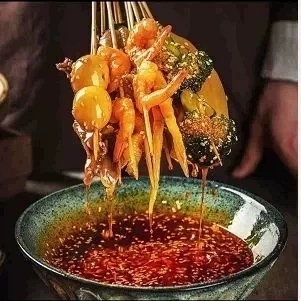 四川乐山钵钵鸡特色美食特产火锅香辣、包装、藤椒冷锅串串调料