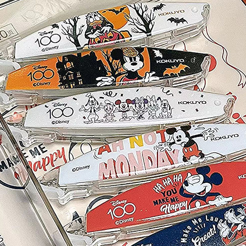 日本国誉迪士尼萌趣庆典修正带笔形涂改带米奇可爱大容量可换替芯