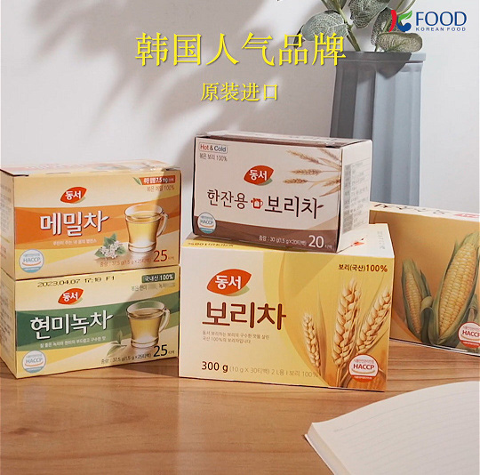 韩国东西牌大麦茶小包袋泡烘焙茶荞麦茶饮料玄米茶