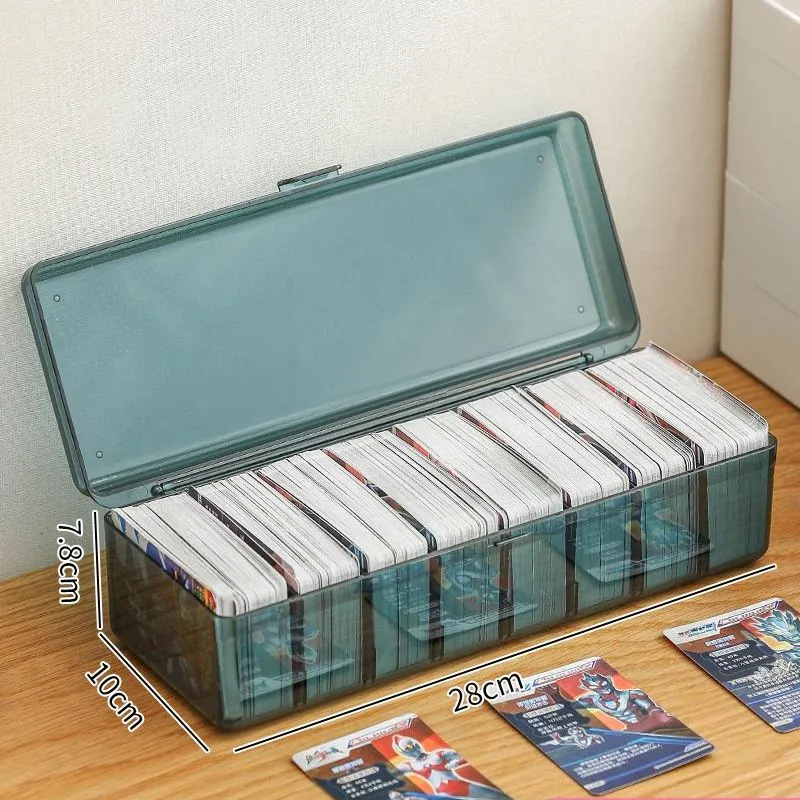 奥特曼卡牌收纳盒游戏王卡片盒子大容量卡砖收集装卡册小卡盒低价
