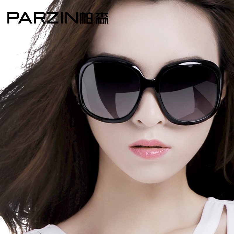 帕森太阳镜 女 新款时尚复古偏光镜大框驾驶太阳眼镜潮墨镜女6216