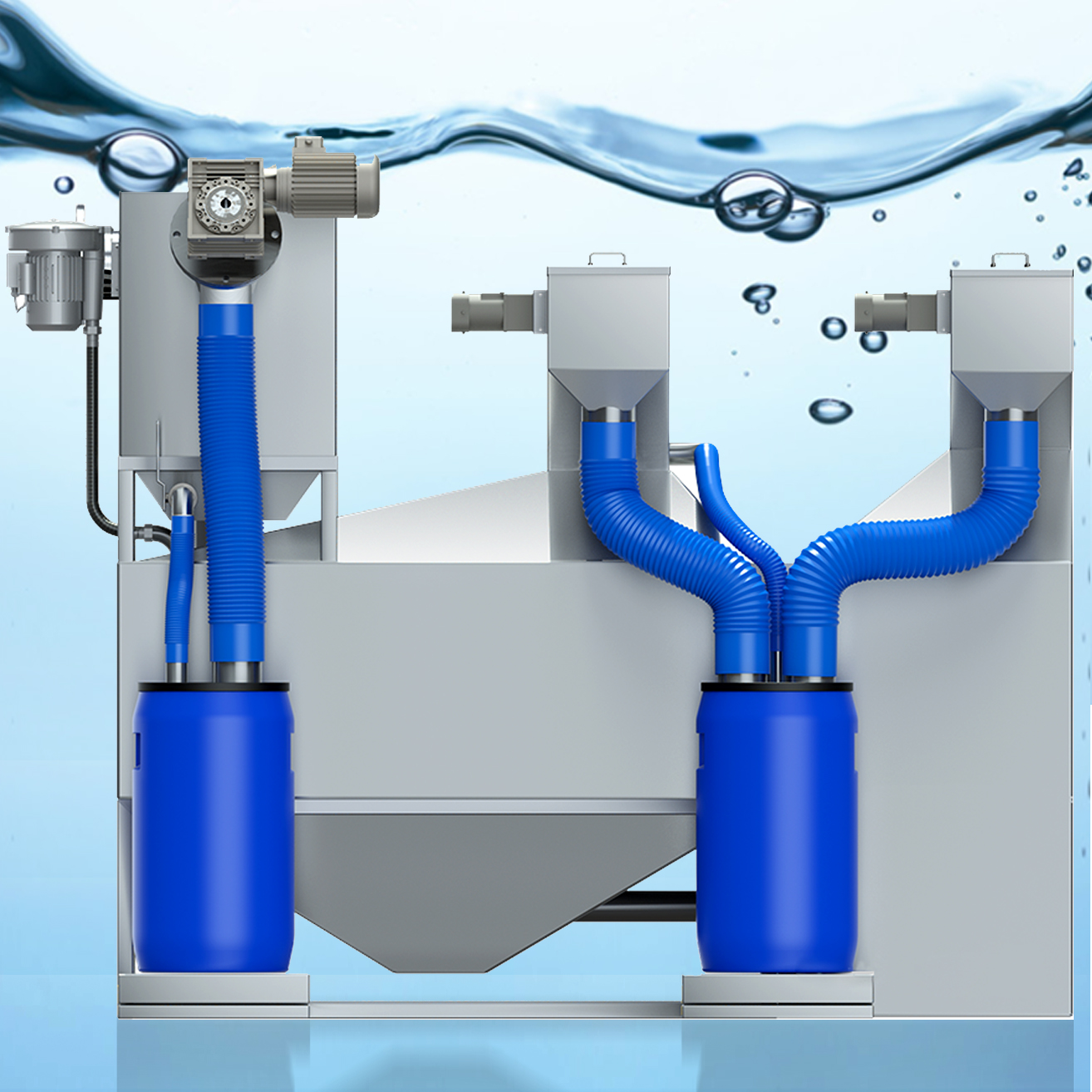一体化污水处理设备厨房餐饮隔油神器池过滤器商用大型油水分离器