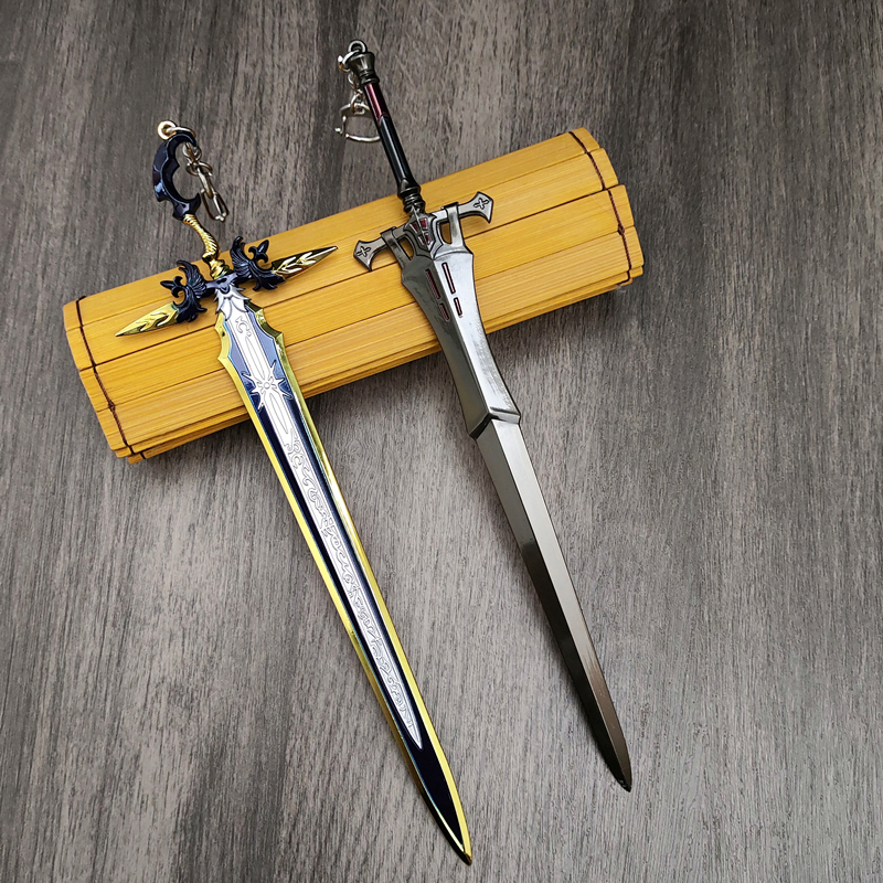 最终幻想15兵器玩具小模型究极剑史莱姆剑22CM破甲剑芬里尔武器