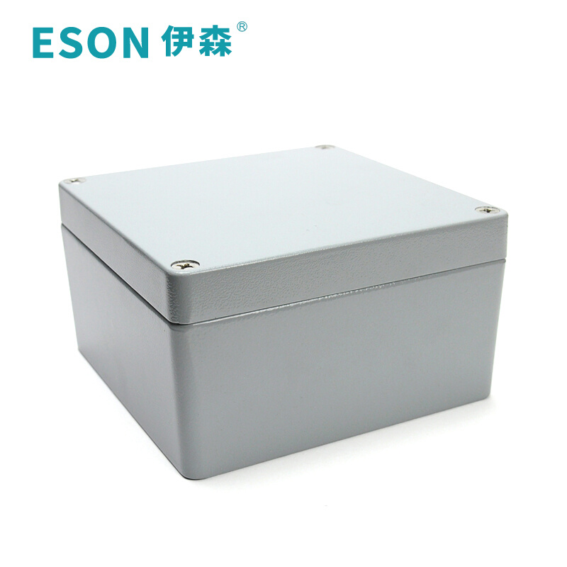 伊森160*160*90铸铝防水盒防水铝盒室外接线盒过线盒端子盒铝
