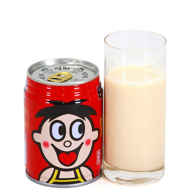 旺仔牛奶145ml/罐原味铁包装旺旺风味早餐食品常温饮品