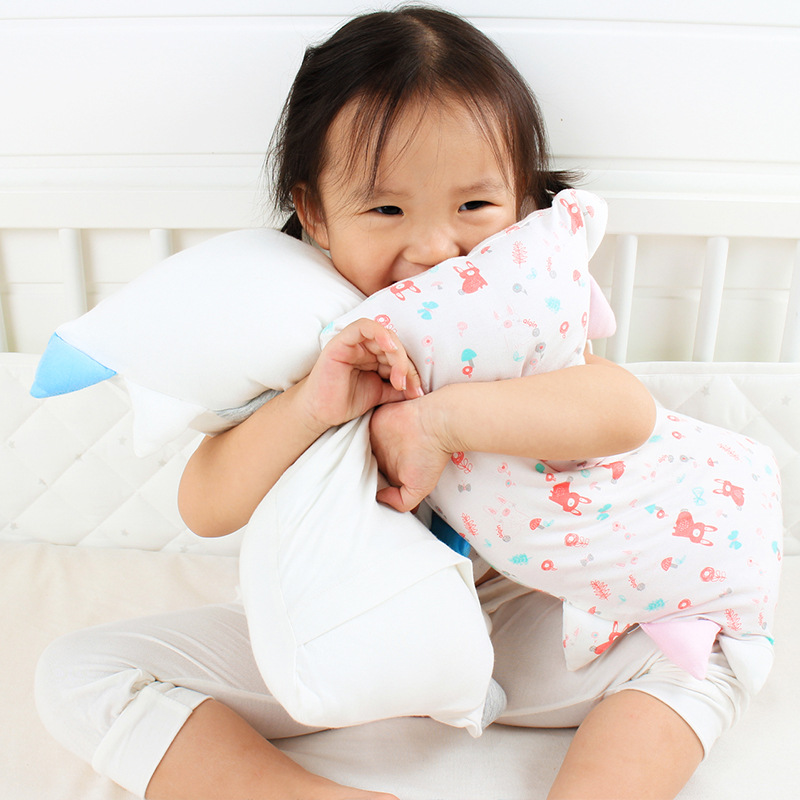 宝宝竹纤维安抚枕婴儿多功能睡觉抱枕儿童玩具 透气新生儿枕头