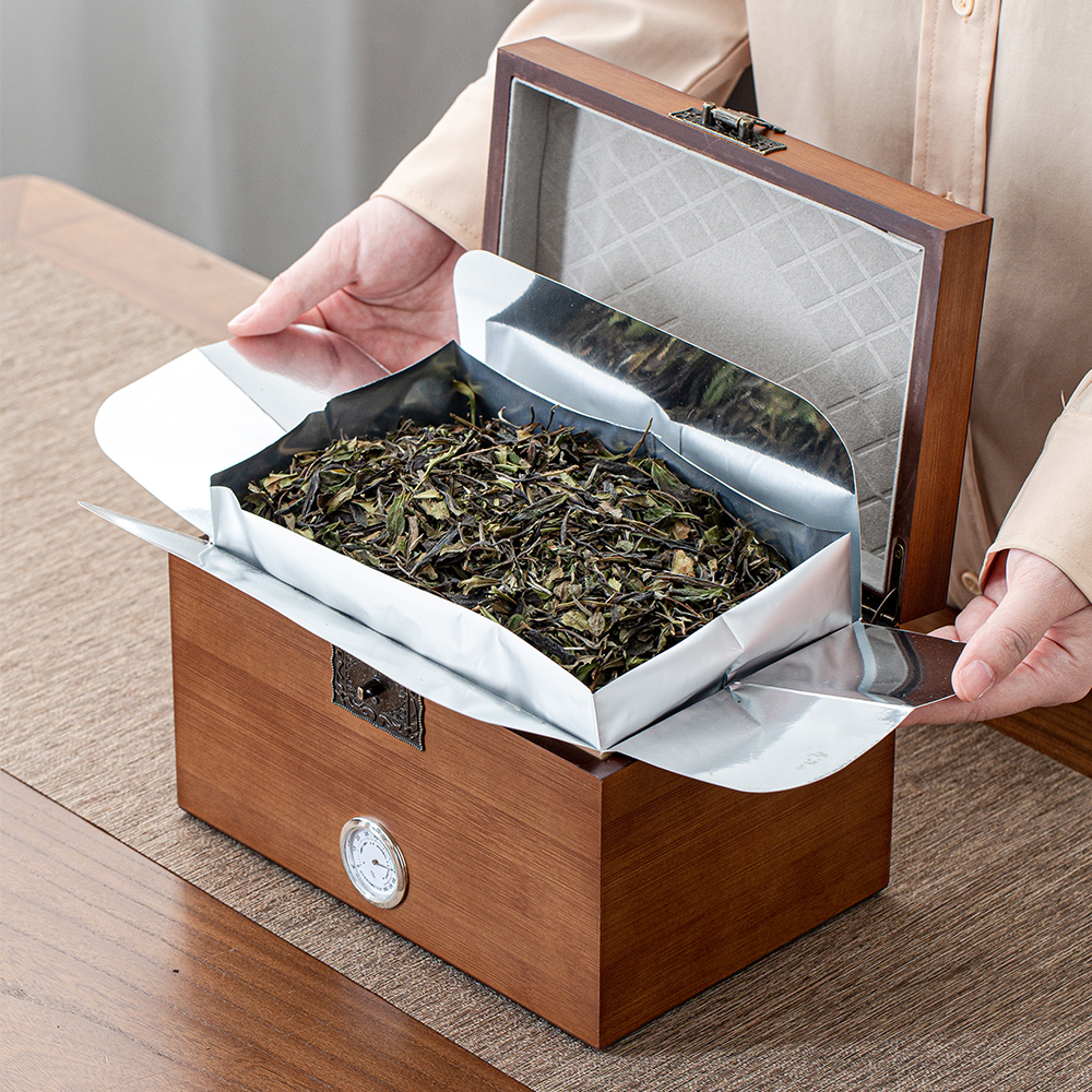 均能手造高档散茶包装盒空礼盒定制普洱老白茶一斤装生普收纳木盒