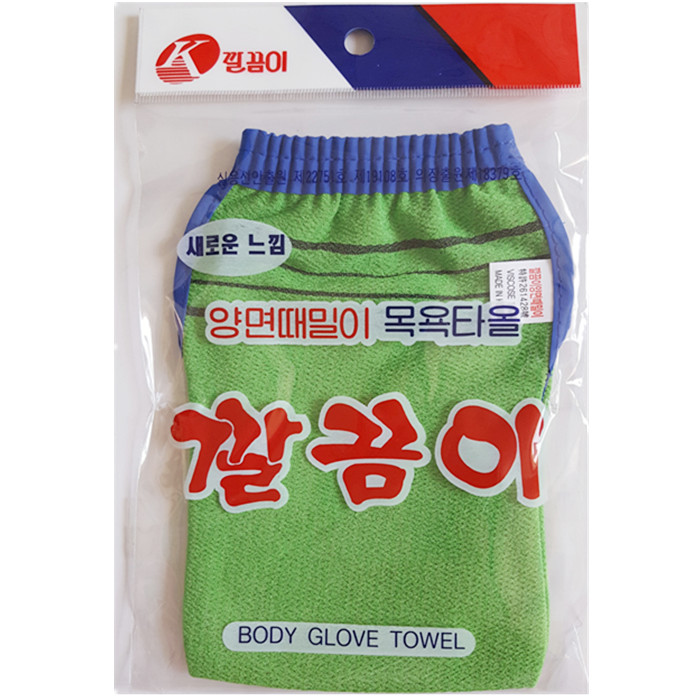 韩国搓澡巾 双面澡巾老奶奶搓澡巾 手套擦背搓泥沐浴