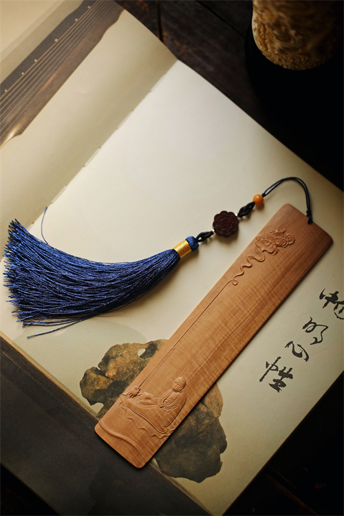 印度迈索尔老山檀香禅修书签整料雕刻定制刻字文玩木雕收藏品送礼
