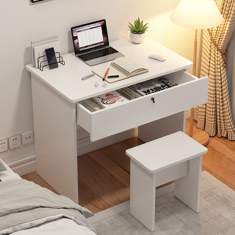 小户型书桌学生学习写字桌卧室家用小型电脑桌桌椅套装简易小桌子