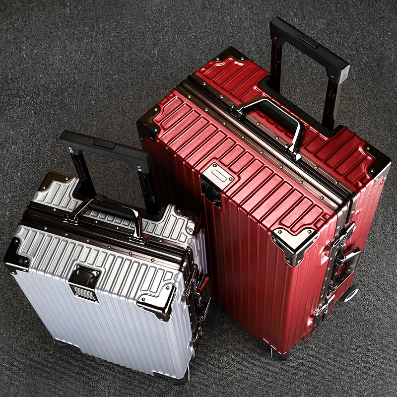 子豪20寸行李箱结实耐用加厚大容量超大2426铝框拉杆密码旅行男女