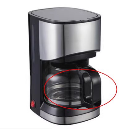 康佳美式咖啡机55MS01咖啡壶配件  玻璃壶滤网滴漏滤纸
