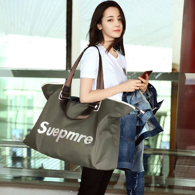 网红旅行包女手提韩版短途轻便旅游包出行大容量行李包袋健身包潮