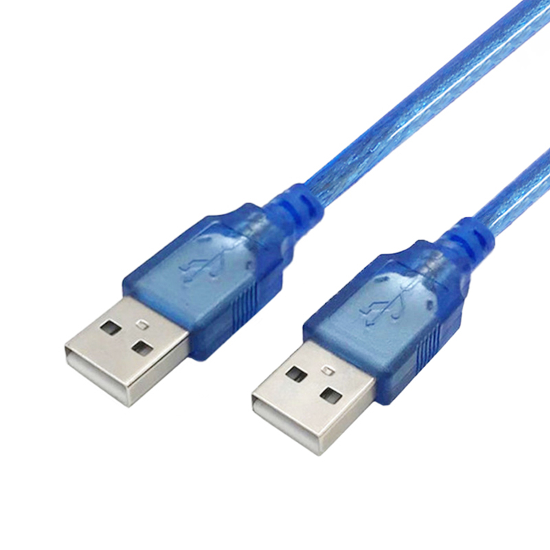 适用于威纶TK6070iQ人机界面编程电缆MT8102iE与电脑连接线USB双公头数据下载线