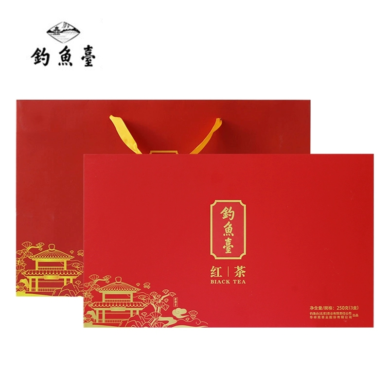 钓鱼台功夫红茶250g 红茶北京钓鱼台茶叶礼盒装 中秋礼品