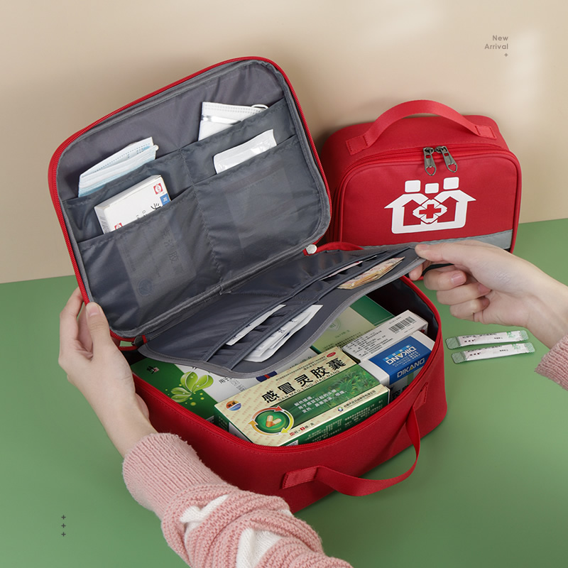 医药包便携家用旅行药物收纳包大容量医护医用急救药盒药品医疗箱