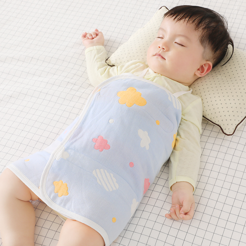 婴儿纯棉护肚围宝宝护肚子护肚脐儿童睡觉防踢被肚兜四季通用夏季