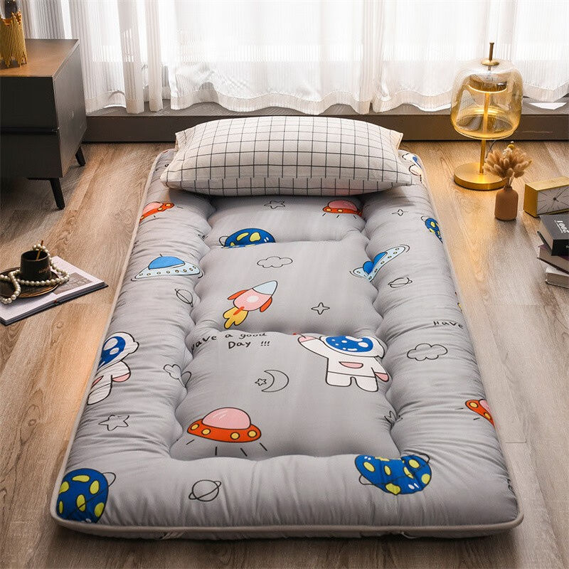 东宿打地铺神器睡垫可折叠省空间防潮厚地垫榻榻米床垫懒人床卧室