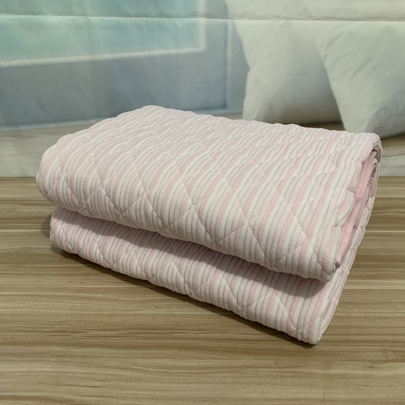 外贸出口绗缝纯棉单双人床防滑薄褥垫 学生上下床加厚床单1.8*2米