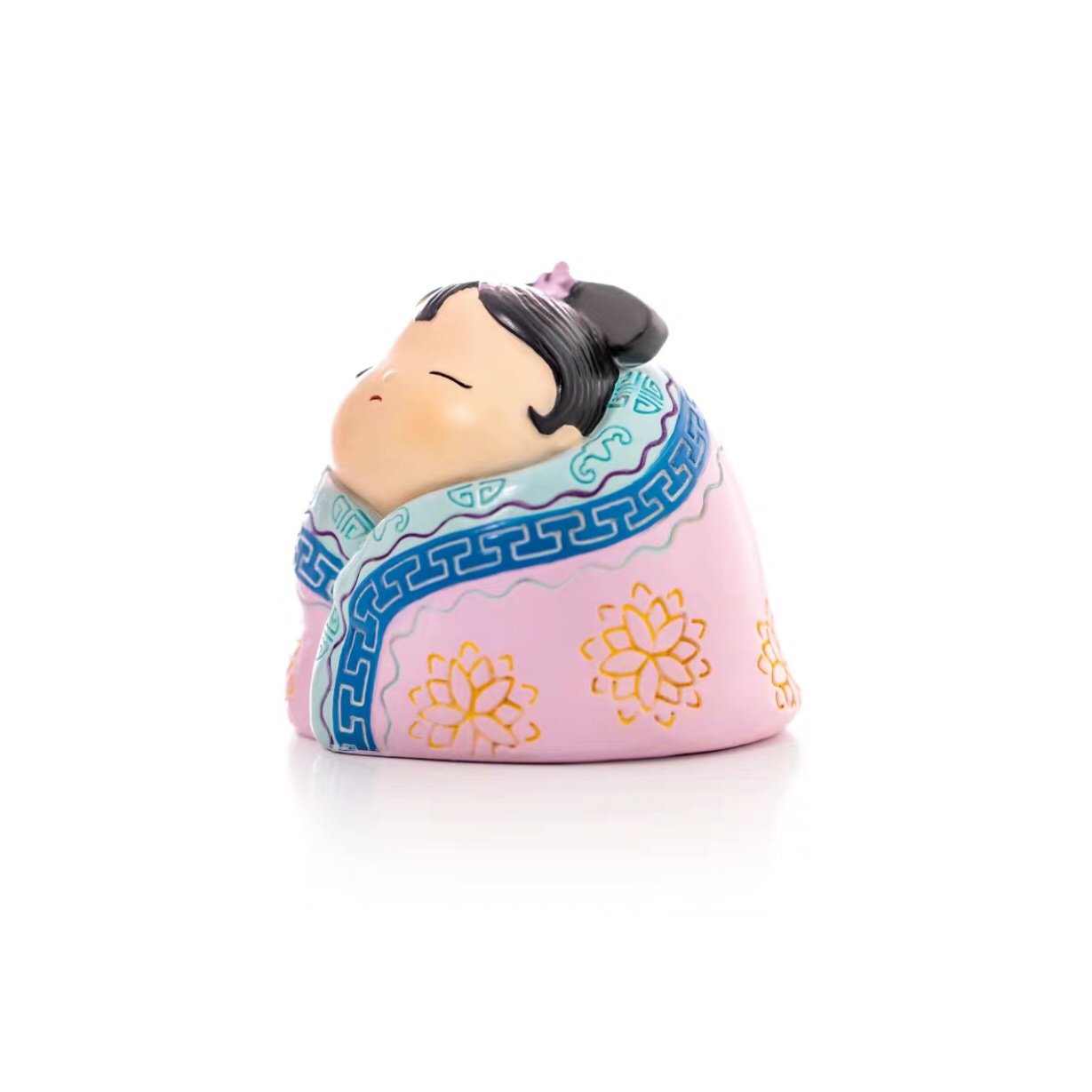 新故宫格格的日常玩具 桌面创意家居饰品摆件 公主睡不够吃得香礼