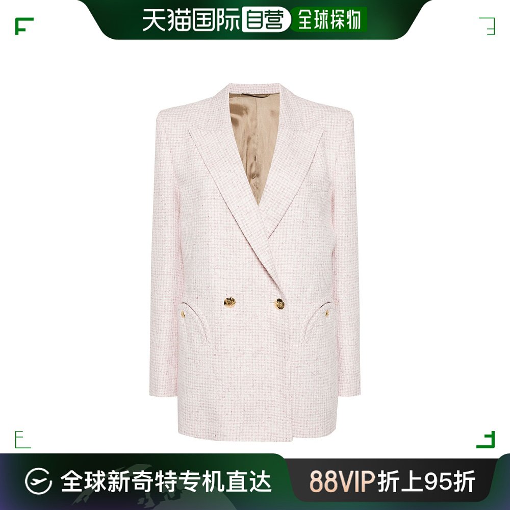 香港直邮潮奢 BLAZE MILANO 女士 千鸟格西装外套 END02PANC